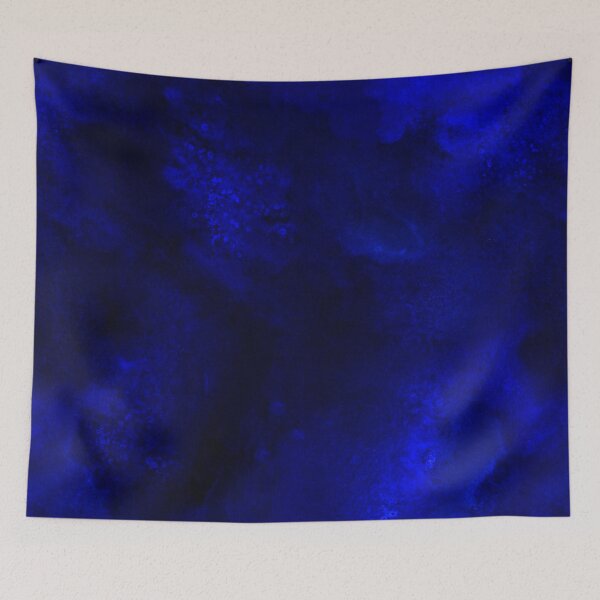 Item preview,  Dark ultramarine sea watercolor seamless pattern  designed and sold by Yulia Chepurova.