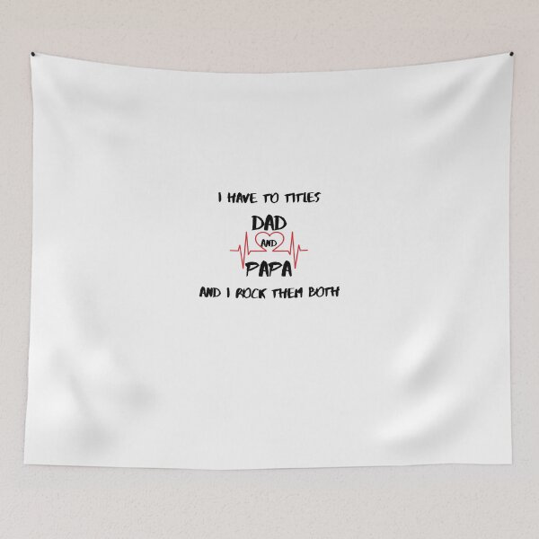 Item preview,  I have two titles dad and papa and i rock them both designed and sold by Oussluka.