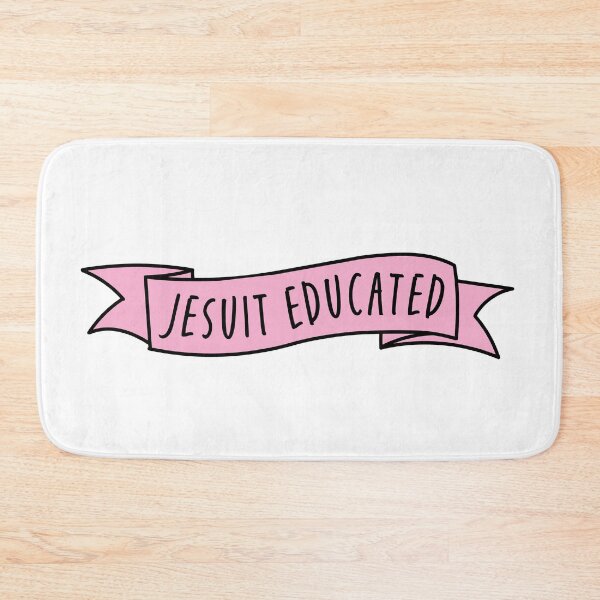 Item preview, Jesuit Educated Banner designed and sold by Modern World Catholic.