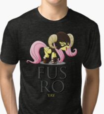 FUS RO yay (My Little Pony: Friendship is Magic) Tri-blend T-Shirt