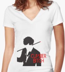 Cumberbitch Women's Fitted V-Neck T-Shirt