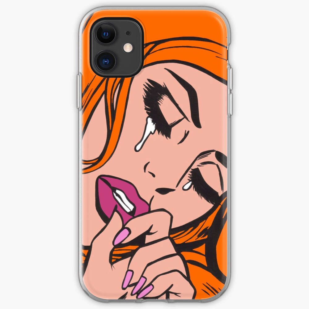 Ginger Sad Girl iPhone Case & Cover