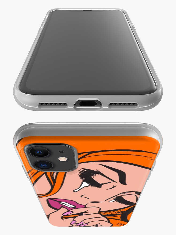 Alternate view of Ginger Sad Girl iPhone Case & Cover