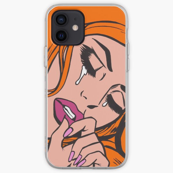 Ginger Sad Girl iPhone Soft Case