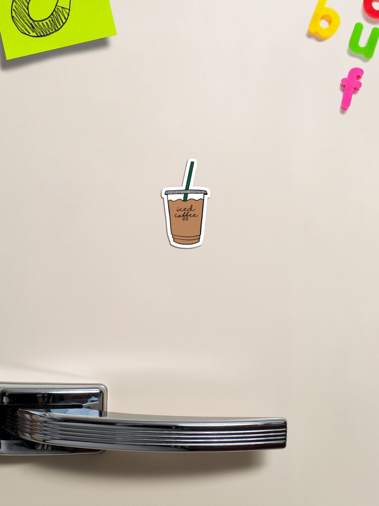 iced coffee Sticker for Sale by ahp00