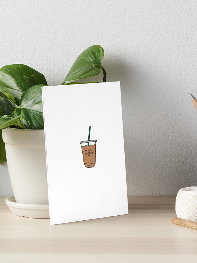 iced coffee Sticker for Sale by ahp00