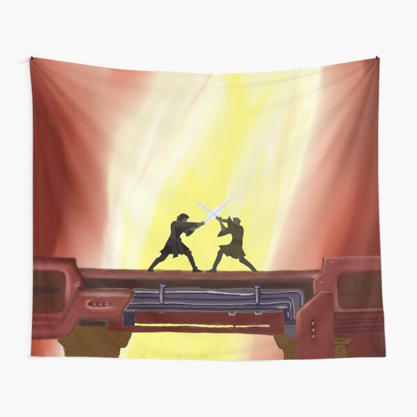 sad battle of a musty planet Tapestry