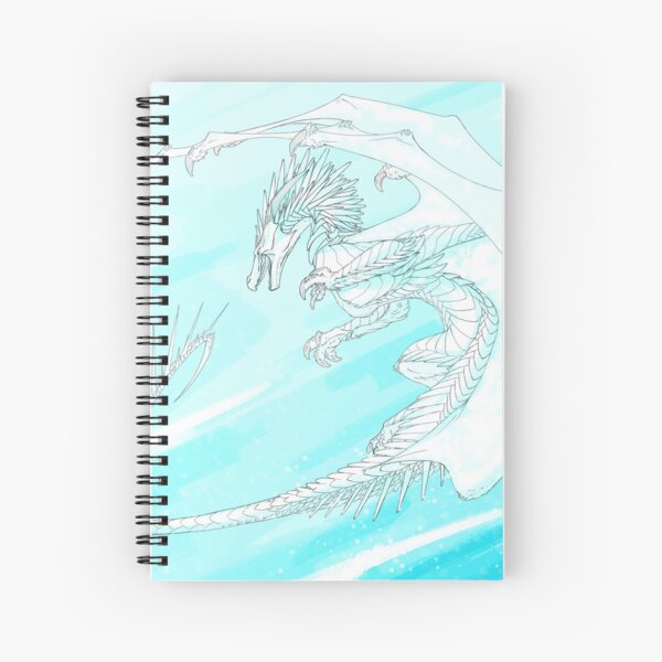 IceWing in Flight Spiral Notebook
