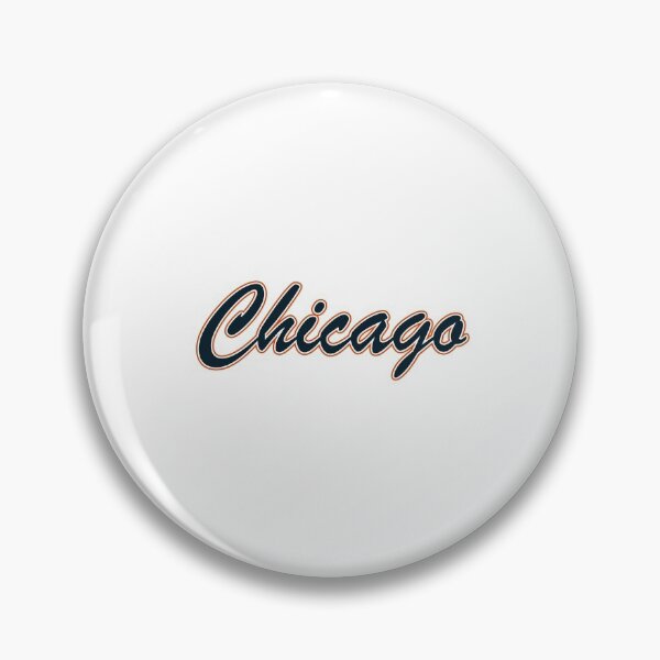 Item preview, Chicago Navy and Orange on White designed and sold by gkillerb.