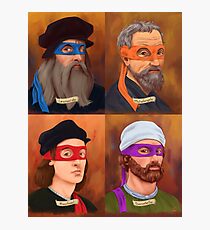 The Renaissance Ninja Artists Photographic Print