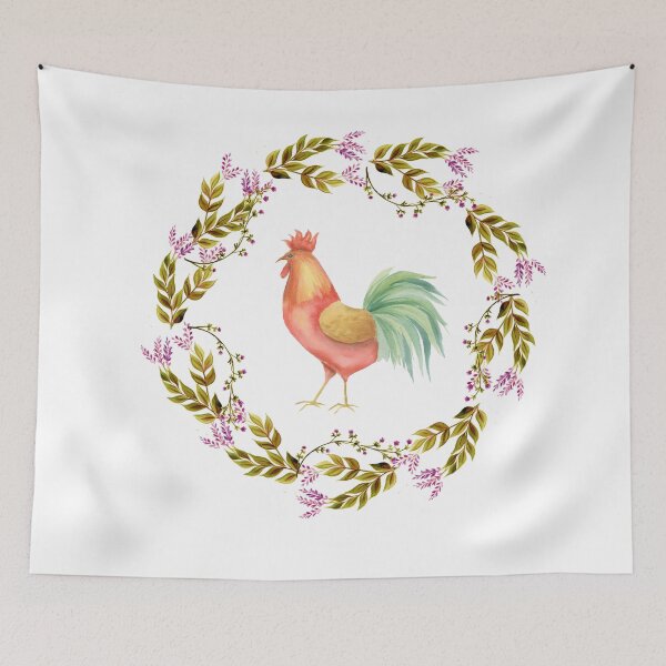 Item preview, Rooster and Herbs designed and sold by Margie-Lilley.