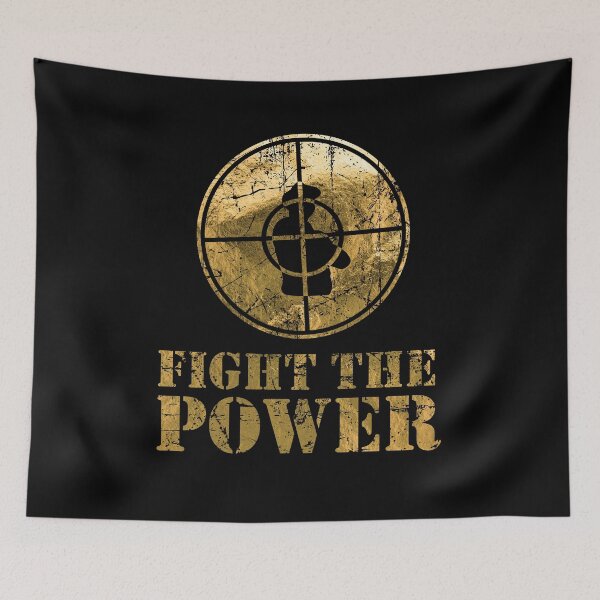 Item preview, fight the power designed and sold by agitated wear.