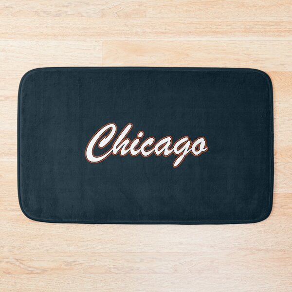 Item preview, Chicago White and Orange on Navy designed and sold by gkillerb.