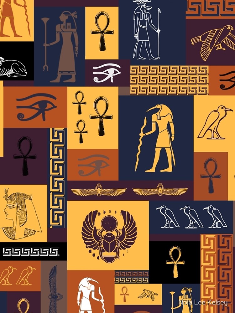 Egyptian Collage by NolaLeeKelsey
