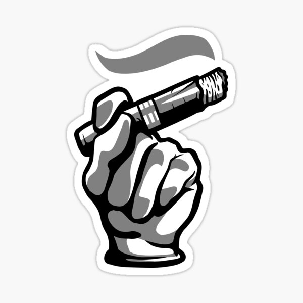 Item preview, Hand Holding Cigar designed and sold by HalpinDesign.