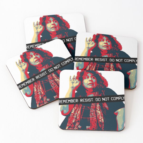 Item preview, "Remember: Resist. Do Not Comply" Andrea Dworkin Quote designed and sold by XXRebellion.