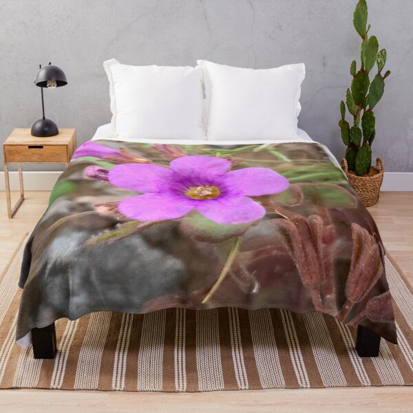 Item preview, Purple Mat Flowers designed and sold by GraceSage.