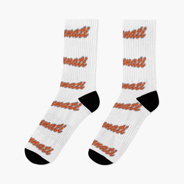 Item preview, Cincinnati Orange and Black on White with Shadow designed and sold by gkillerb.