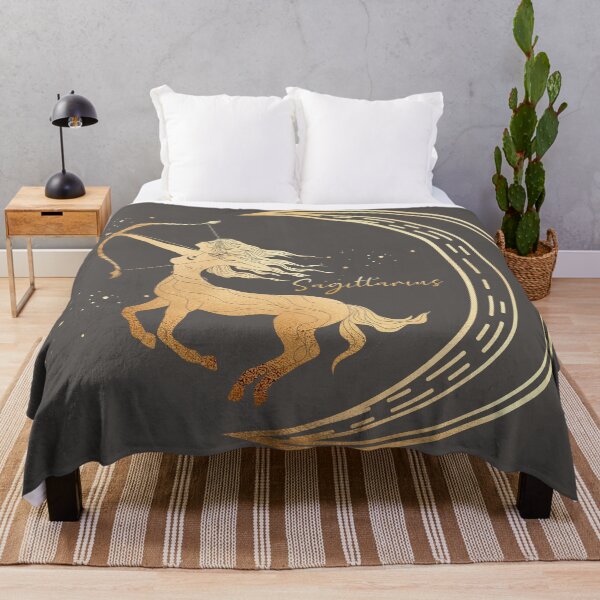 Item preview, Sagittarius Woman with bow and arrow in the night sky with the moon and the stars - Gray designed and sold by Breece.