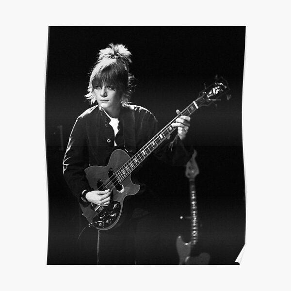 Tina Weymouth of the Talking Heads Poster