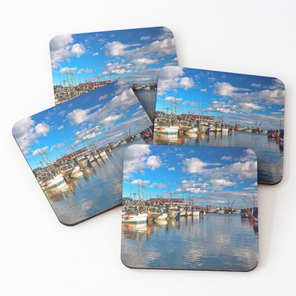 Item preview, Fishing  Boats at the Marina  designed and sold by AlexLyubar.