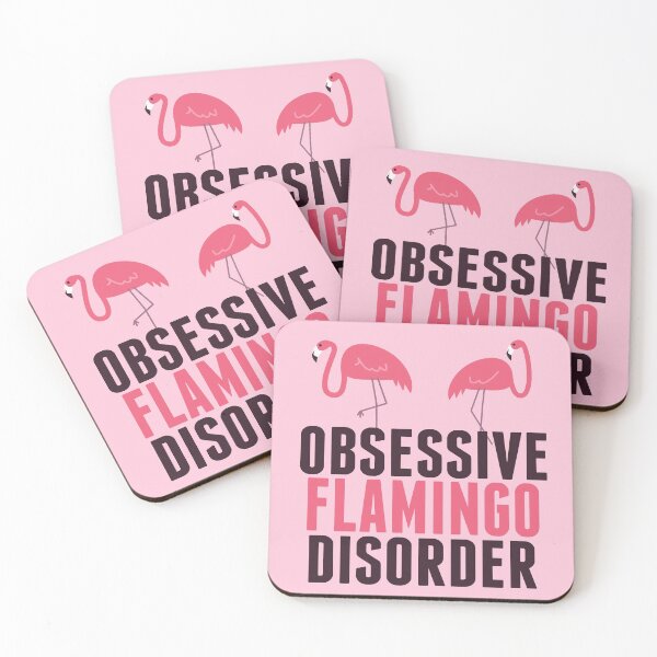 Item preview, Obsessive Flamingo Disorder designed and sold by Epic Love Designs.