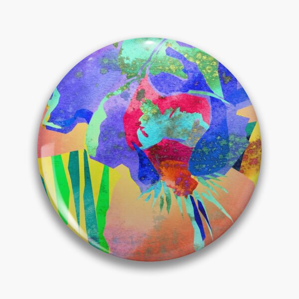 Item preview, Watercolor Iris Floral Art - Lemon Yellow designed and sold by AndreaHelmArt.