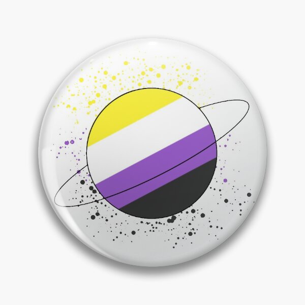 Item preview, Nonbinary - Design 1 designed and sold by Pride-Planets.