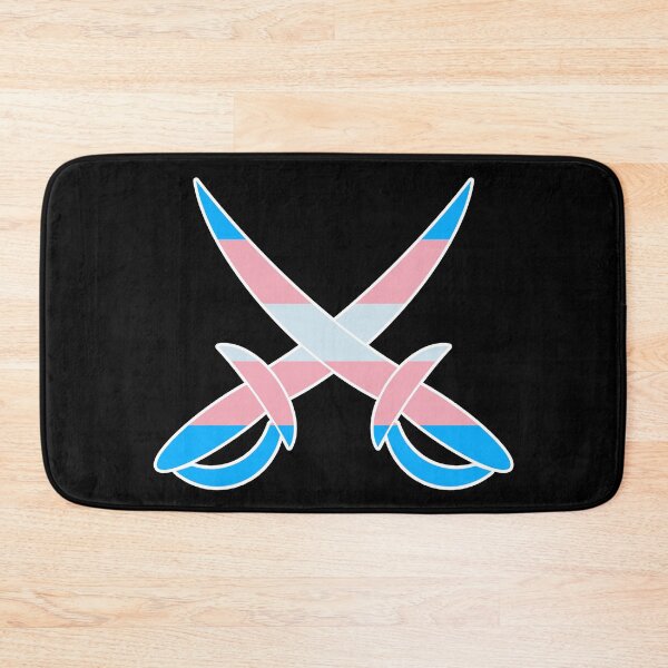 Item preview, Transgender Pride Pirate Swords designed and sold by halberdier.