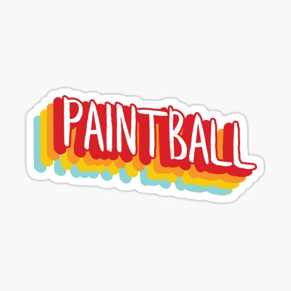 Vista previa del artículo con la obra «Paintball», diseñado y vendido por BuiceJox.