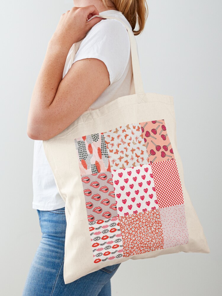 Patch Work Tote Bags