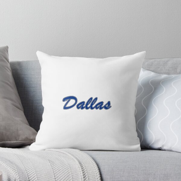 Item preview, Dallas Blue Silver and Navy on White designed and sold by gkillerb.