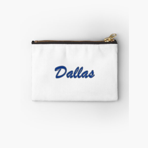 Item preview, Dallas Blue Silver and Navy on White designed and sold by gkillerb.
