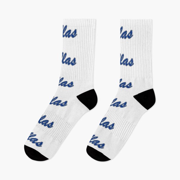 Item preview, Dallas Blue Silver and Navy on White designed and sold by gkillerb.