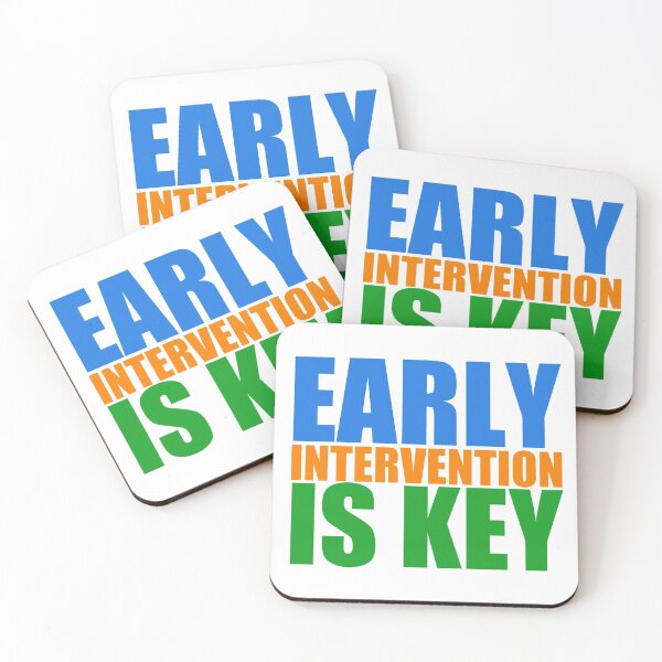 Item preview, Early Intervention is Key designed and sold by Epic Love Designs.