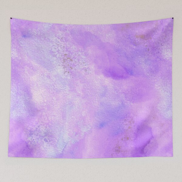 Item preview, Magic lilac sky watercolor seamless pattern  designed and sold by Yulia Chepurova.