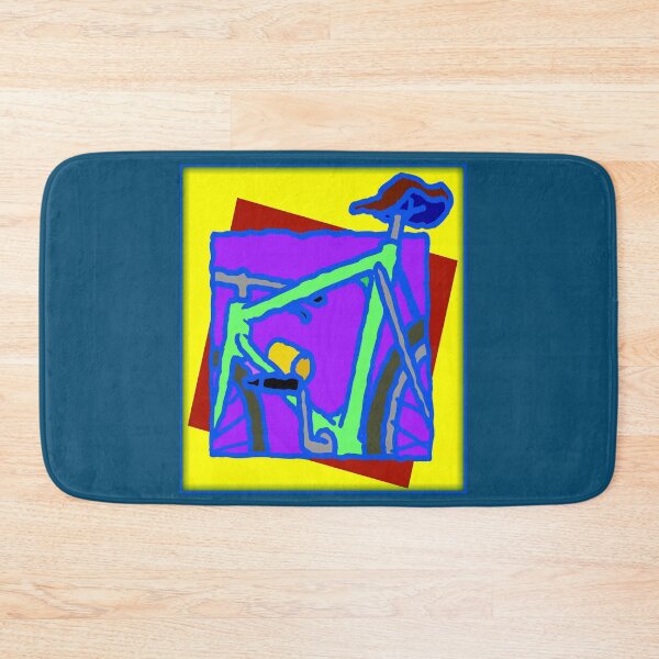 Item preview, ABSTRACT BICYCLE : Psychedelic Print designed and sold by posterbobs.
