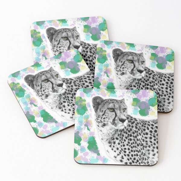 Item preview, Splatter Cheetah designed and sold by Erin Vargo.