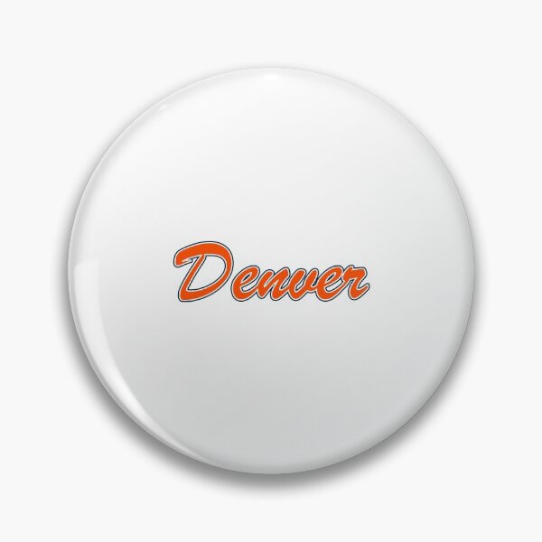 Item preview, Denver Orange and Navy on White designed and sold by gkillerb.