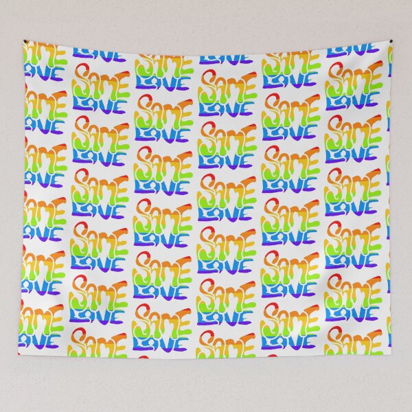 Item preview, Same Love Gay Pride Month LGBTQIA Support designed and sold by ChezM1989.
