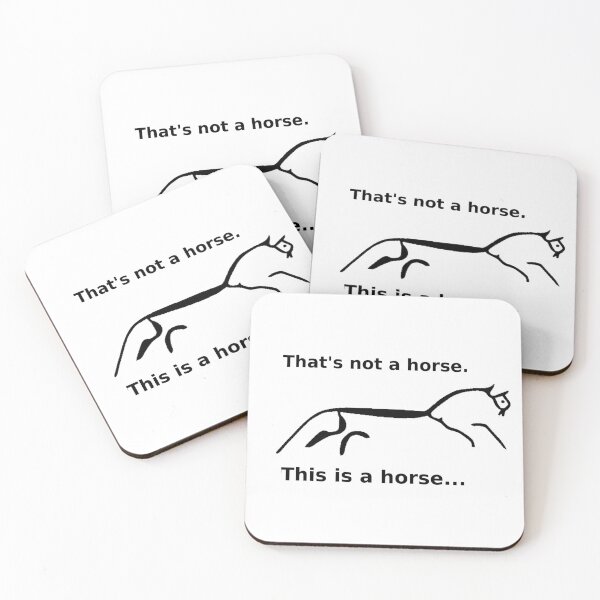 Item preview, Uffington Horse: the real horse (black) designed and sold by artimaeus.