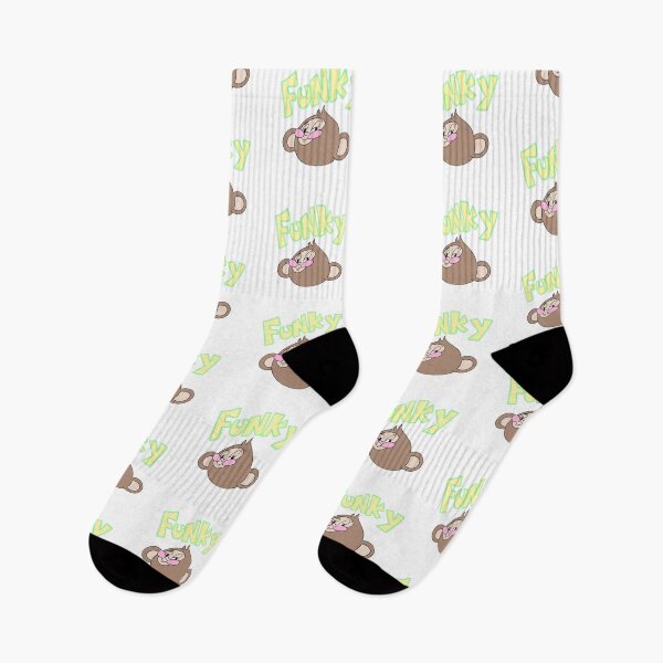 Item preview, Funky Monkey (green and yellow) designed and sold by gross-girl99.