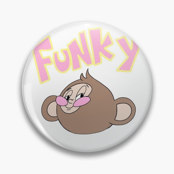Item preview, Funky Monkey (pink and yellow) designed and sold by gross-girl99.
