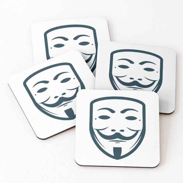 Item preview, Anonymous Mask Illustration  designed and sold by Sutra-Lotus-Co.