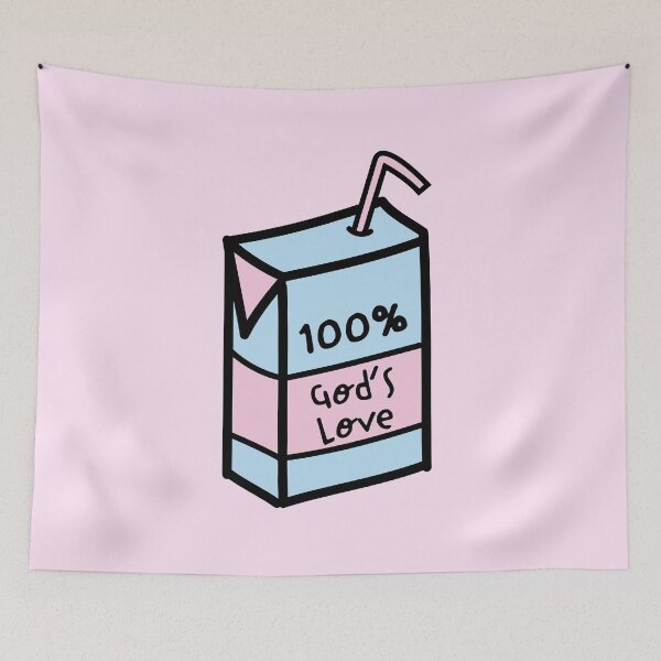 Item preview, 100% God's Love Juicebox designed and sold by Modern World Catholic.
