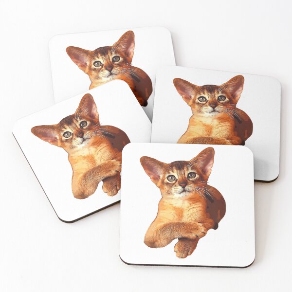 Item preview, Abyssinian Kitten Cat Cute! designed and sold by ElegantCat.