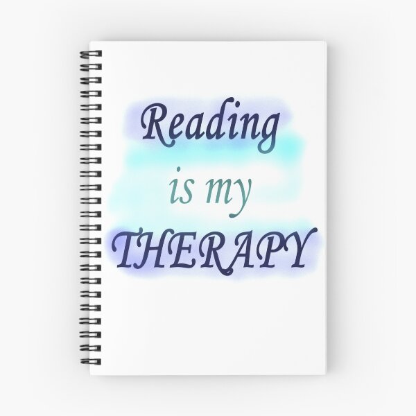 Item preview, Reading is my Therapy designed and sold by Spectrum Perspectives.