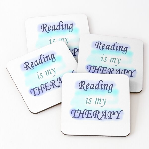 Item preview, Reading is my Therapy designed and sold by Spectrum Perspectives.