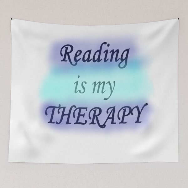 Item preview, Reading is my Therapy designed and sold by Spectrum Perspectives.