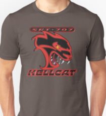 Hellcat - Red & Black Unisex T-Shirt